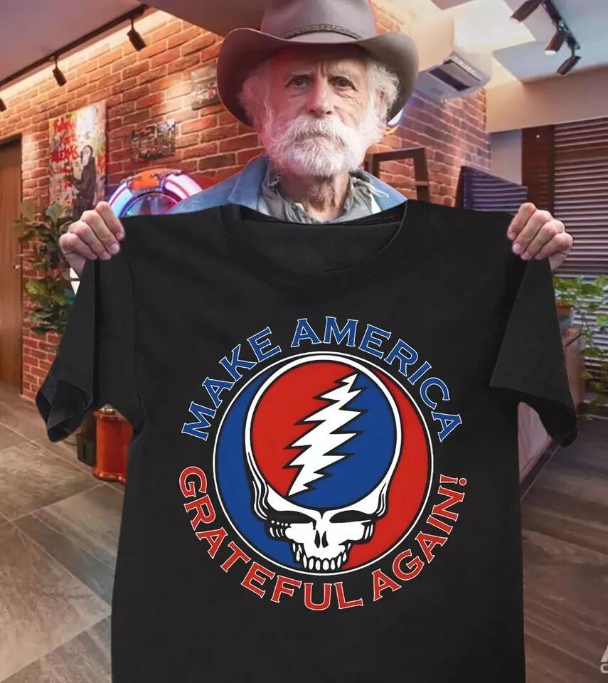Make America Grateful Again Shirt BLACK Unisex T-Shirt XXXXL