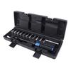 14Pcs Torsion Wrench Set 1 4in Industrial Preset Accurate 72 Teeth Rachet Adjustable for Automotive Bike Repair