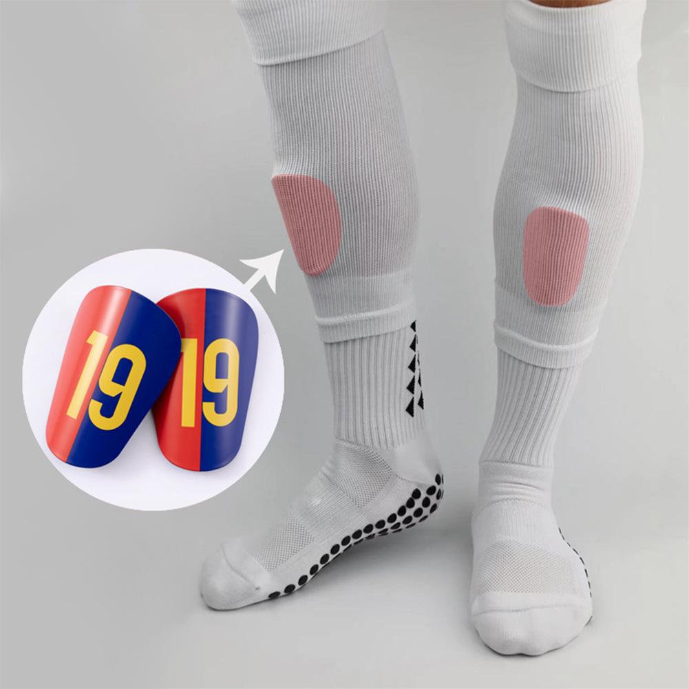 1 Pair Mini Soccer Shin Guards Shock Absorbing Soccer Miniature Shin Guards Soccer Extra Mini Shin Guards for Kids Youth Adults 1