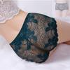 Women Plus Size Lace Panties Sexy High Waist Pants Seamless Butt Lifter Lingerie Female Flowers Mesh Breathable Briefs 4XL