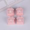 4Pcs Cute Star Keycaps Sweet Translucent Girl Personalized Gift Key Cap For Mechanical Keyboard Accessories