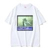 Streetwear Change Da World Rat Meme Print Cotton TShirt 2026 Summer Sport Casual Breathable Unisex Plus Size Tops Y2k