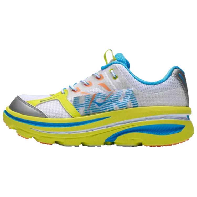 HOKA ONE ONE Bondi B Беговые кроссовки Мужские Желтые Белые 1107349-CSWH 40⅔
