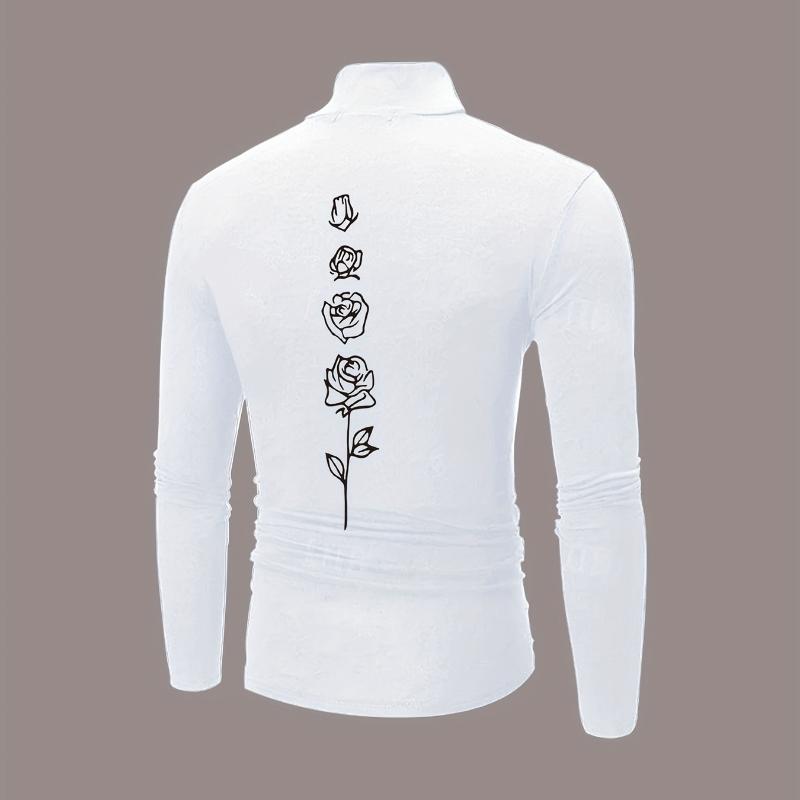 

Men s Crew Neck Long Sleeve T-Shirt, Fleece Lined, Solid Orange, Warm Winter Casual & Travel XXL чорний