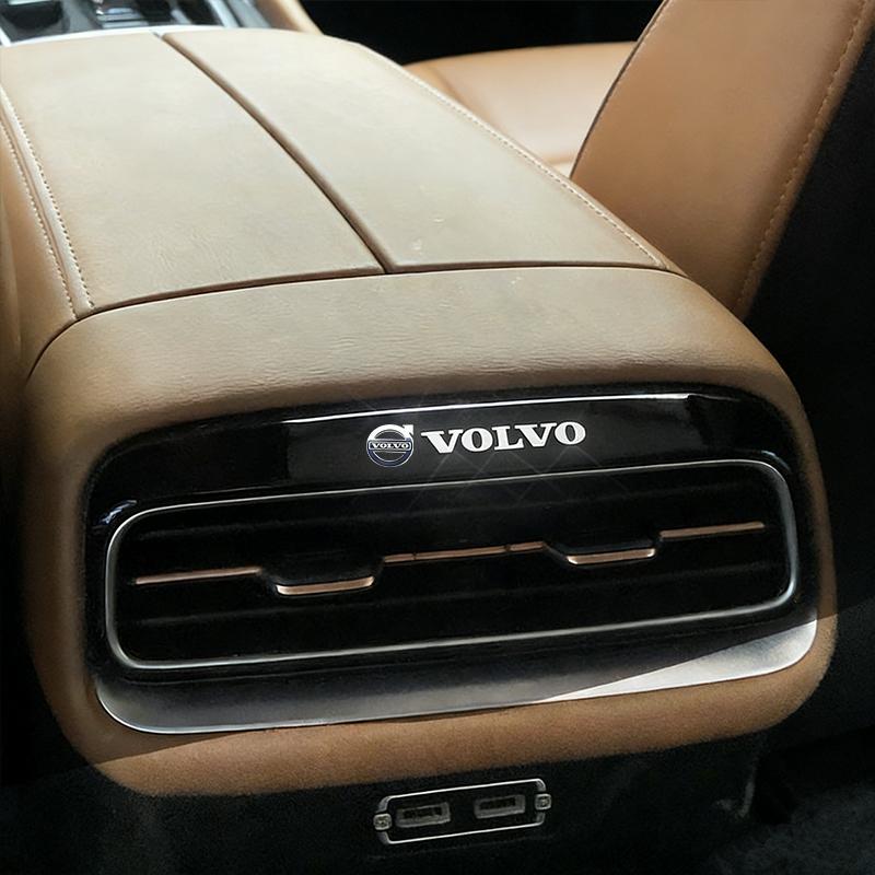 Car Logo Sticker 3D Metal Decal For Volvo XC60 XC40 V60 V40 XC90 XC70 V50 S60 V70 S90 AWD S80 T6 V90 EX30 EX90tyling Accessories