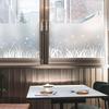Monochrome Dandelion Electrostatic Privacy Window Film