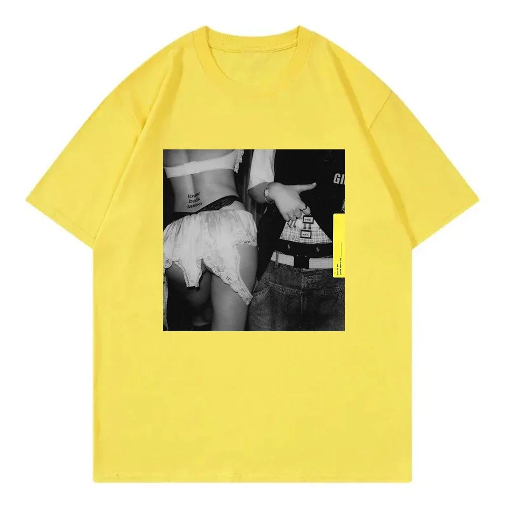 Charli XcX Billie Brat Summer Song T Shirt 2025 Men/women Clothing Charli Likes Boys Merch T-Shirt Summer Short Sleeved Top Tees