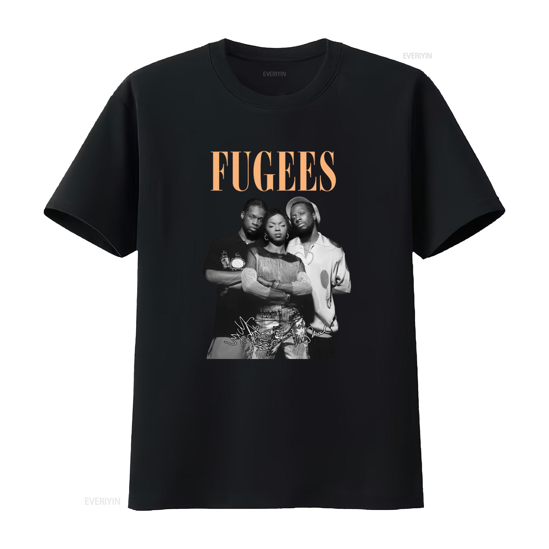 

Fugees Lauryn Hill Music Concert 2023 Comfort Color T Shirt For Fans Singer Print vintage Washed fashion Stretched 4XL