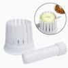 Onion Slicer Cutter with Vertical Slots Ergonomic Vegetable Chopper for Cabbage Carrots Food-Grade Plastic Essential Kitchen Tool for Salads
