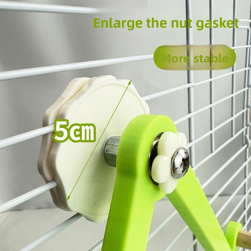 Hangende Vogelkooi Stand Bijtbestendige Schommelzitstok Stand Kooi Accessoires