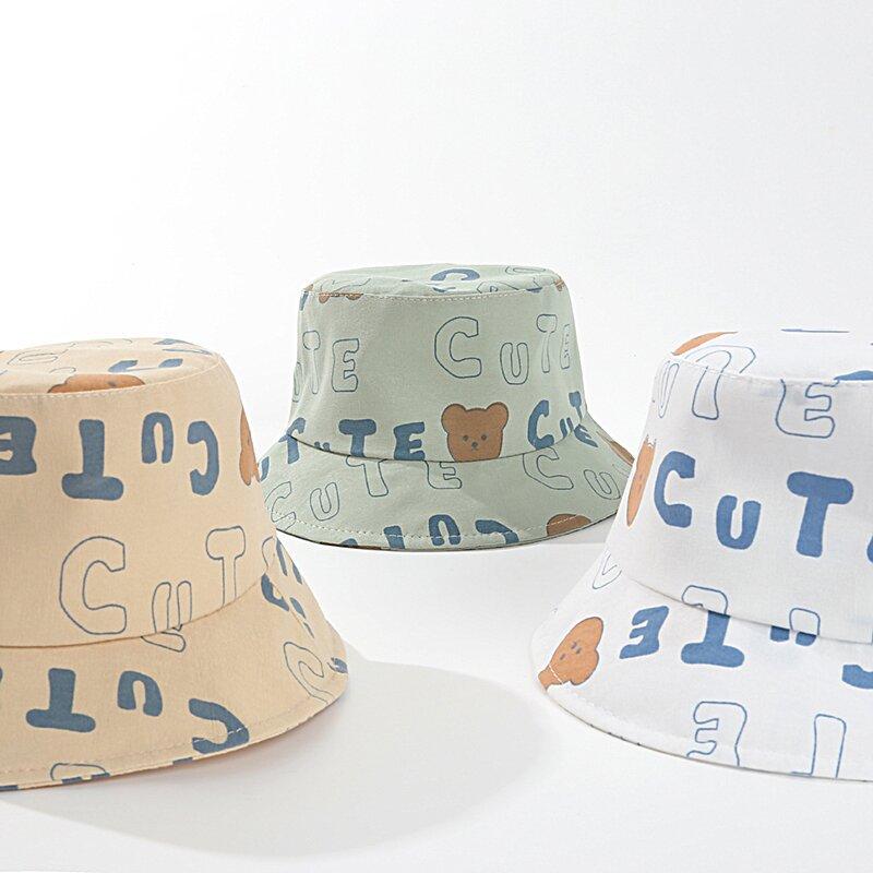 Spring And Summer Baby Hats - CUTE Cute Bear, Sweet Little Boy's Fishing Hat For Sun Protection, Cap Style