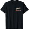Retro Salt Lake City Utah Mountains Ski T-Shirt