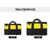 Multi-purpose Oxford Fabric Tool Bag Wide Mouth Zipper Bag Multifunction Utility Bag with Carrying