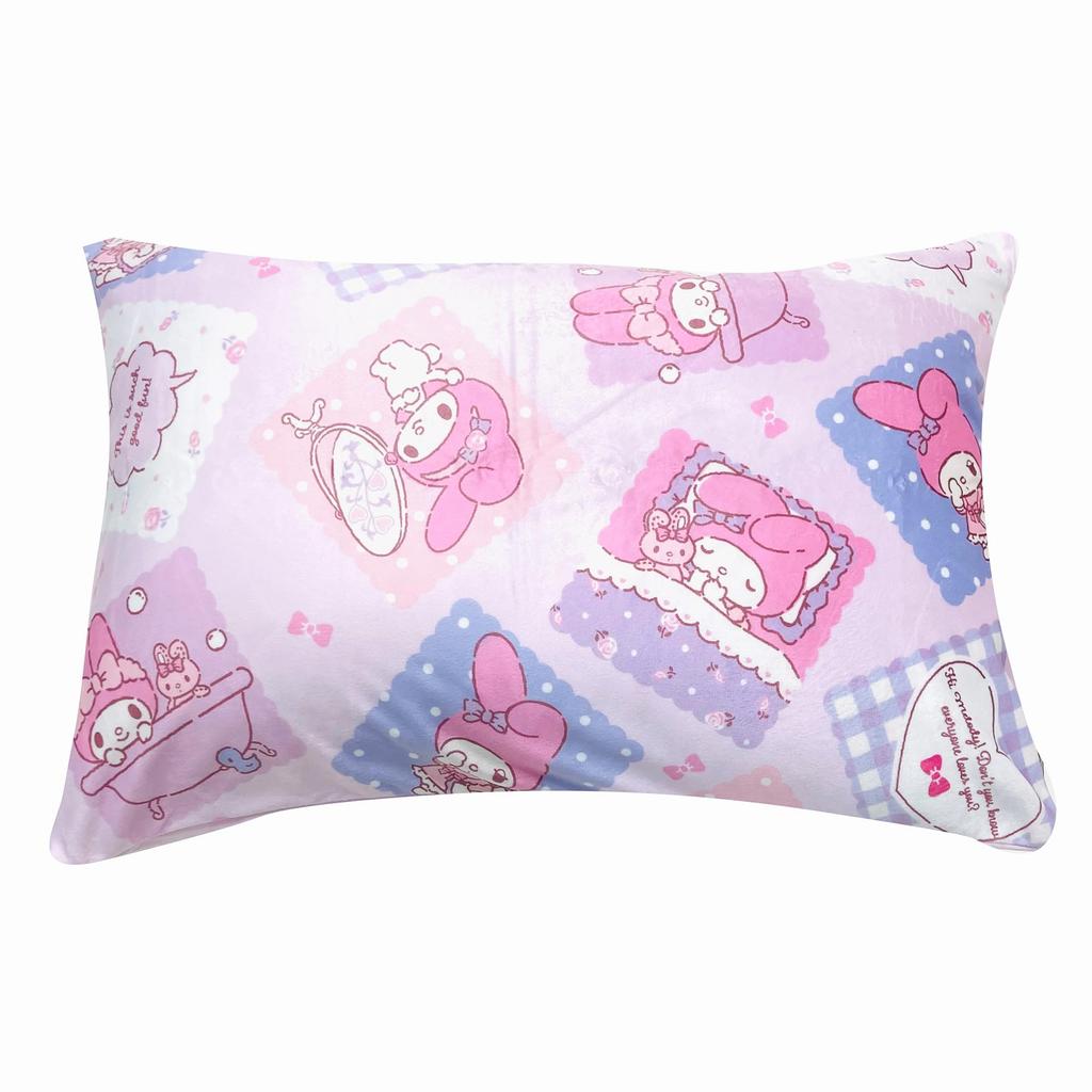 MORIPiLO My Melody Sanrio Smooth Makura No 415791 Pillowcase, Characters, 43x63cm, Microfiber, Washable, Cute, Unisex, Pink, Morishita,