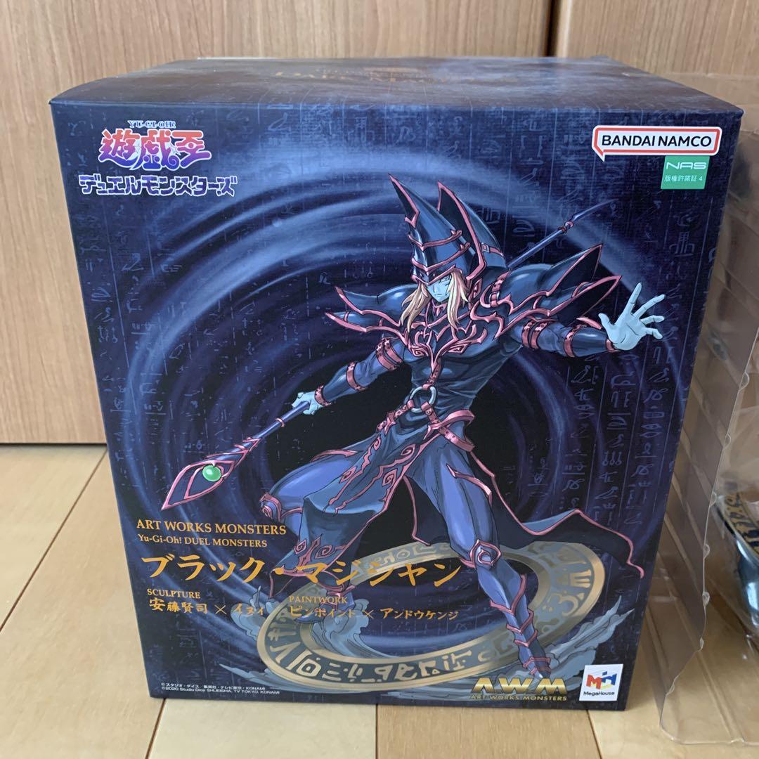 

[USED] Black Magician Figure Yu-Gi-Oh Bandai AWM