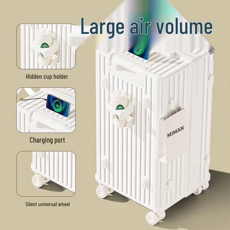 Erxu Multi-functional Durable Hardshell Luggage 20 inch Carry-on