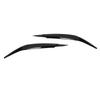 1 Pair Headlight Eyebrow Decorative Trim Left Right Headlamp Eyebrow Strip Trim for X6 E71 2008 to 2014