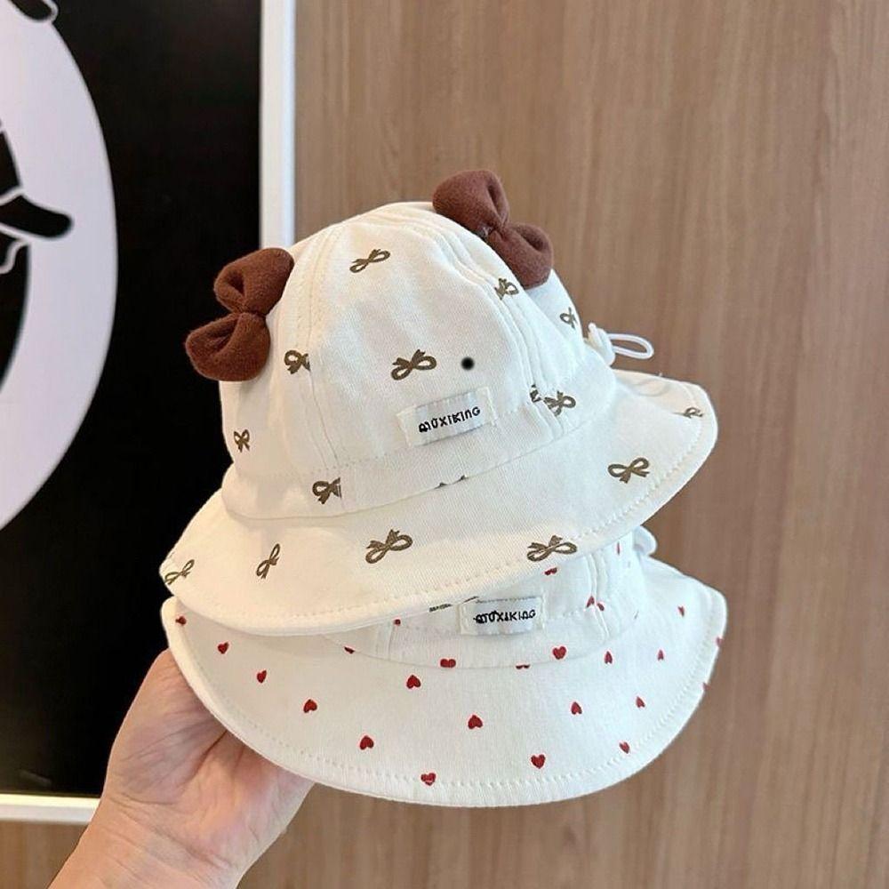 Sunshade Kids Bucket Hat Thin Sun Visor Hats Fashion Toddlder Infant Cap  For Spring Summer Autumn