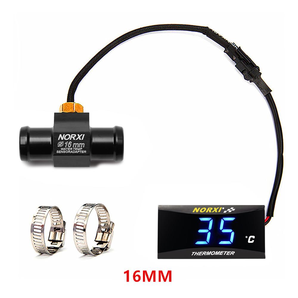 Motorrad Wassertemperatur Mini Meter Für XMAX250 300 NMAX CB 400 CB500X Sensor thermomete Temp gauges Scooter Racing