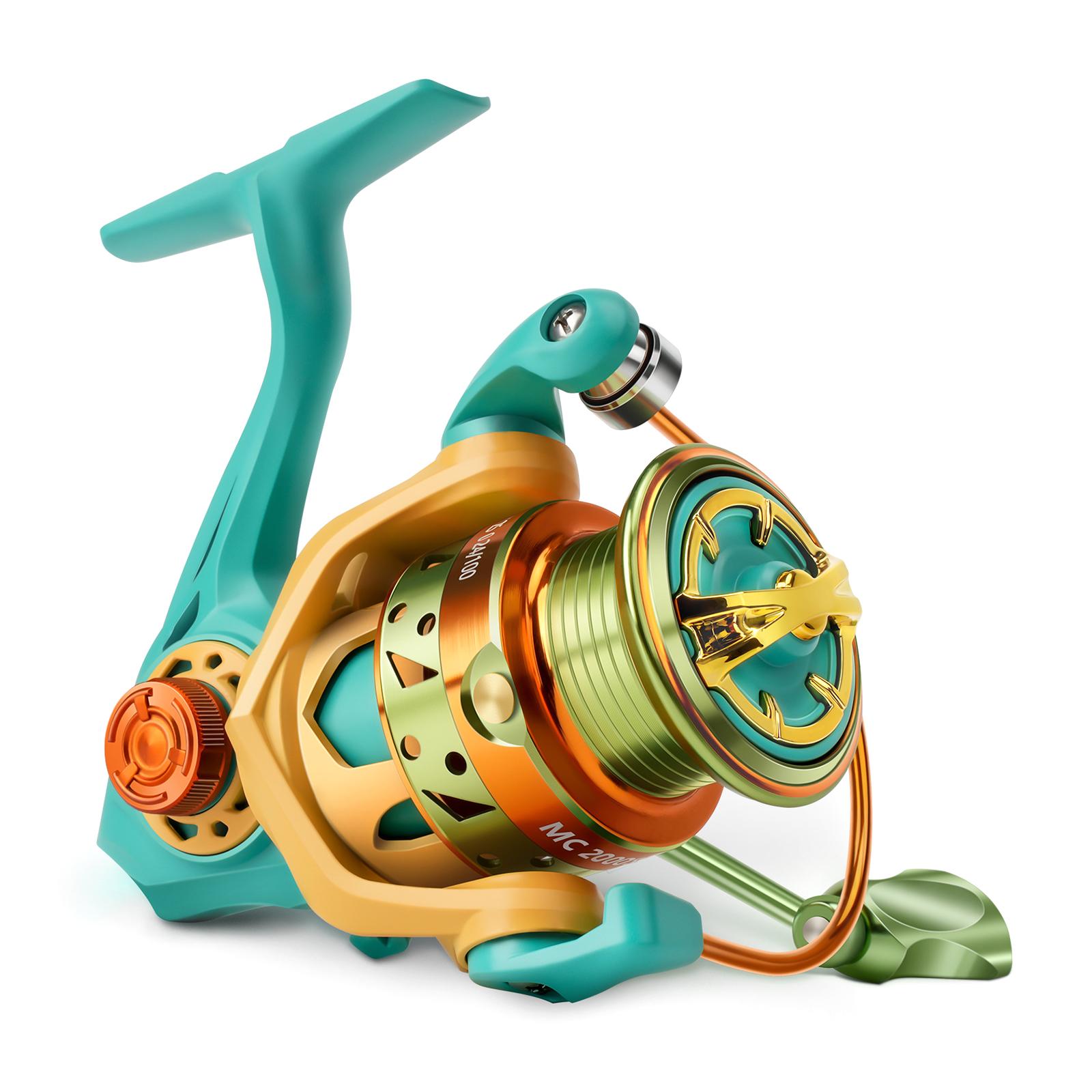 Spinnings Fishings Reel 5.2:1 Highly Speed Metals Spools Powerful Spinnings Fishings Reel Baitcasting Reel Fishings Gear