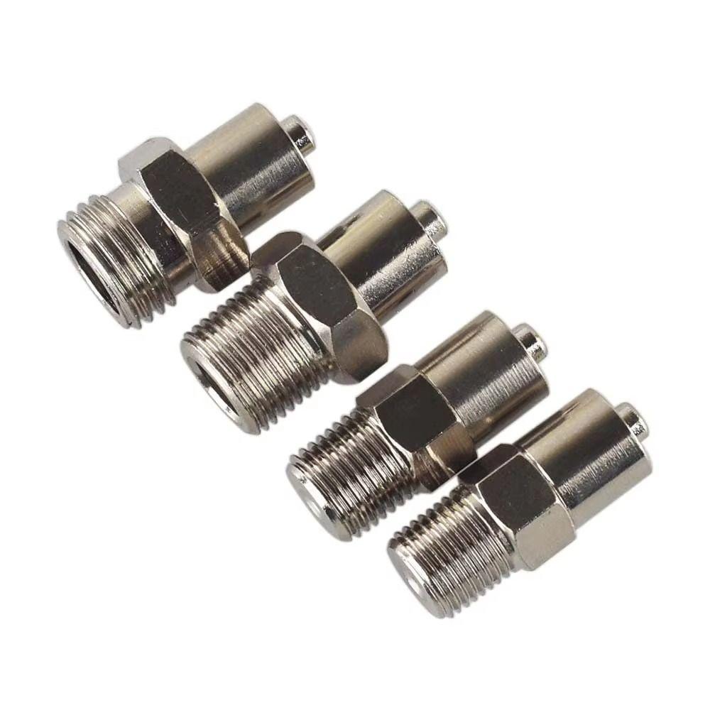 1 Pezzo G1/8 G1/4 M10*1 M12*1 Adattatore Valvola di Erogazione Blocco Luer Connettore Valvola di Erogazione Ottone Vite Doppia Automatica