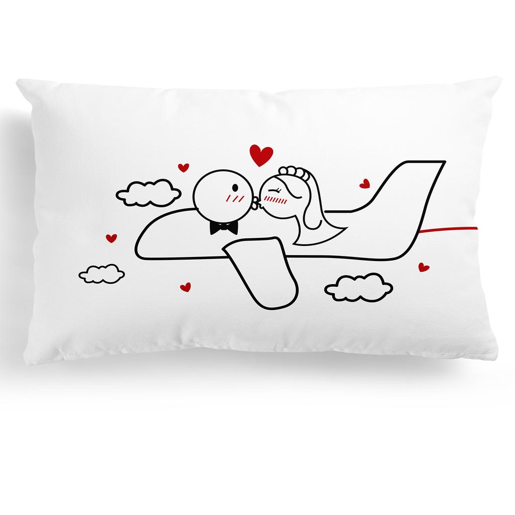 Ny midjepute, Putevar for par, Bryllup og forlovelse, Hjemmedekorasjon, Pute- og putetrekk