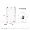 Magnetic 3 Inch Photo Frame Refrigerator Sticker Star Wave Dot Pattern Fridge Magnet for Holiday Souvenir Display