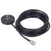 27MHz BNC Male PL259 Connector Radio Antenna w/ 5m Coaxial Cable Magnetic Base