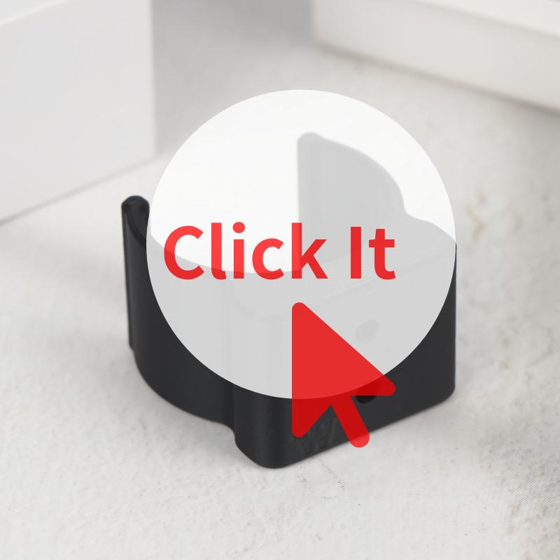 Plastic Vacuum Cleaner Mounting Bracket Diameter 40mm Tool Fixing Rack Black Stable Bracket Household Storage Tools