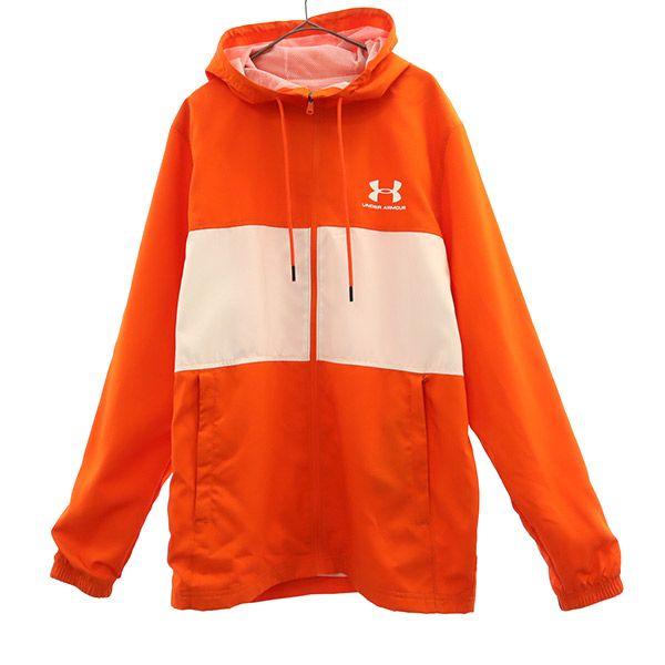 

unused UNDER ARMOUR Print training Long sleeve Zip hoodie LG Men s Used