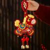 2026 Chiense New Year Decoration Horse Door Pendant Tet Decoration Hanging Ornament Spring Festival Supplies
