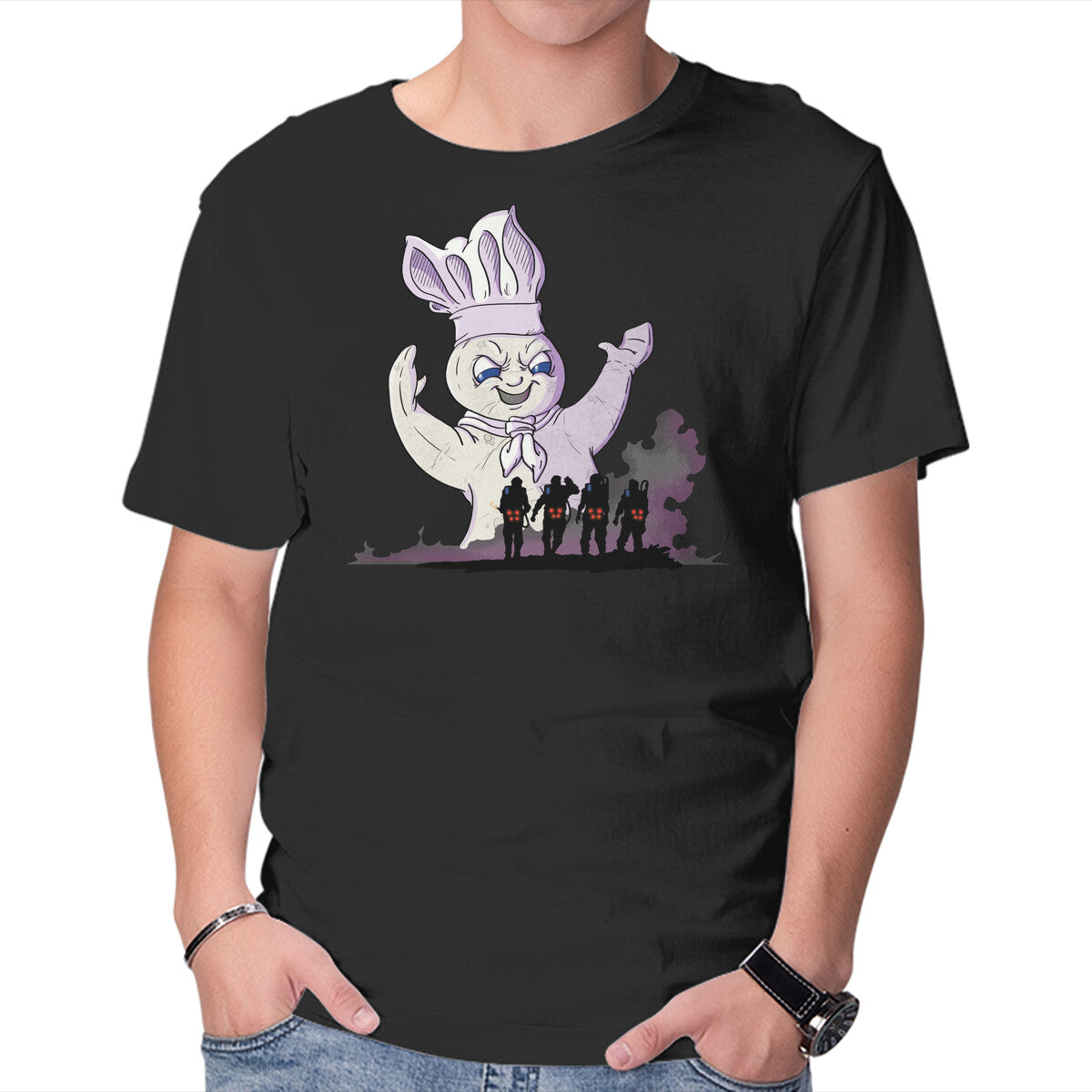 Unisex Crew Neck T-Shirt The Traveler Has Come Graphic Short Sleeve Casual Tee XXXL
