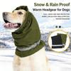 Pet Dog Windproof Hat Autumn Winter Outdoor Anti Cold Noise Startle Scarf Comfortable Multiple Colors Available Warm Headgear