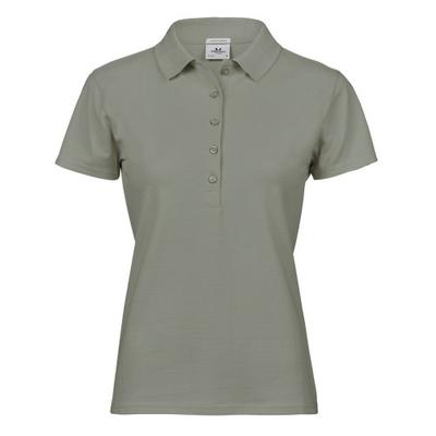 Womens/Ladies Luxury Stretch Polo Shirt