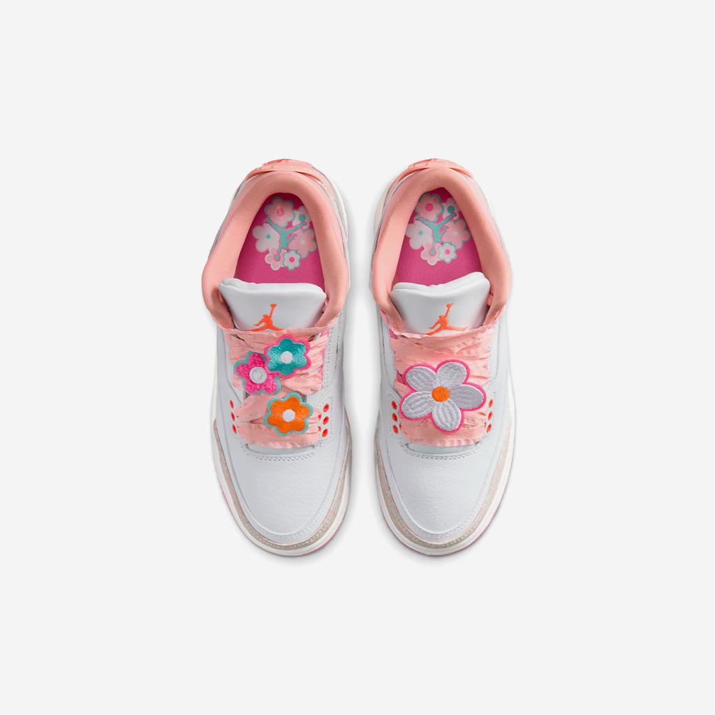 [Jordan] Kids' Retro 3 Sneakers [II0599-600]