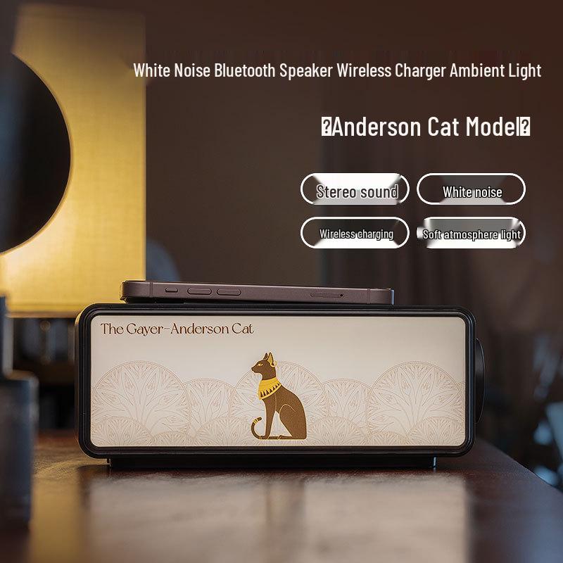 

Bluetooth Speaker & Wireless Charger with Atmosphere Night Light - Ideal Men s Gift Default Size