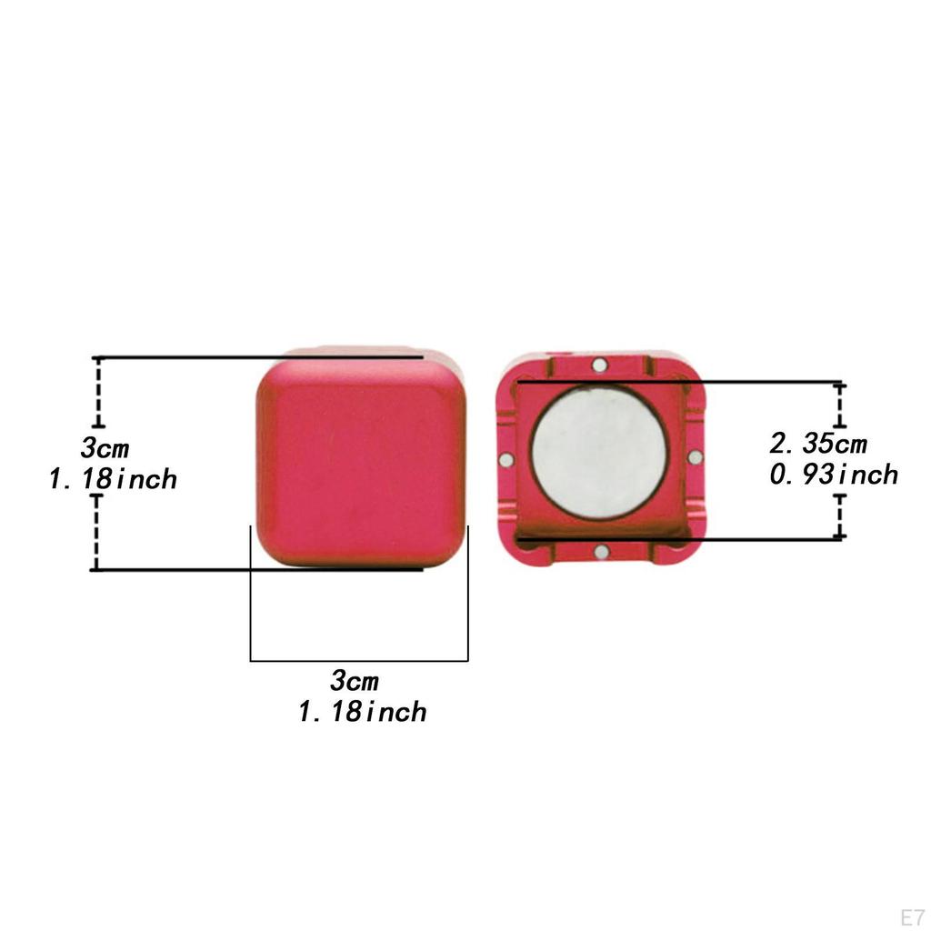 Pool Chalk Holder Billiard Carry Case Container Storage Box