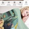Camión de Basura Película de Animación de Netflix Manta Decorativa Sofá cama sofá Mantas
