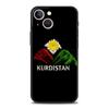 Custodia per Telefono Bandiera del Kurdistan Per iPhone 16 15 14 11 Pro Max 12 13 7 8 Plus X XR XS SE 2020 Morbida Nera