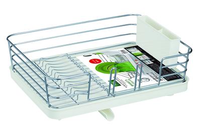 Asvel Vertikal och Horisontell Klarbelagd Avloppsställ Vit 5511 "N Pose"