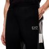 Emporio Armani EA7 Elastic Waist Letter Print Cotton Long Jogging Pants Men bottoms Black 7M000281-AF12660-UC001