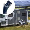RV Awning Support Stable Structure Awning Part Replace Part Aluminum Alloy RV Center Support Easy Installation Universal, Black