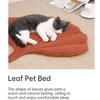 Leaf Shaped Cat Nest Soft Cotton Seat Cushion New Pet Bed  Pet Supplies