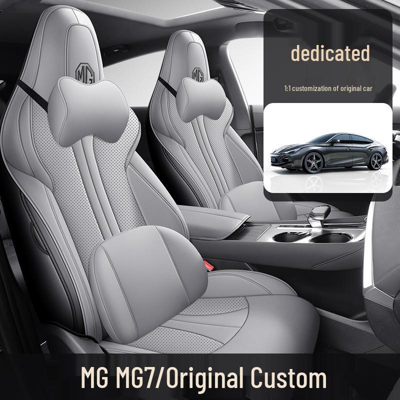MG7 2023 Full Surround Seat Cover: All-Season Cushion & Universal Accessory.