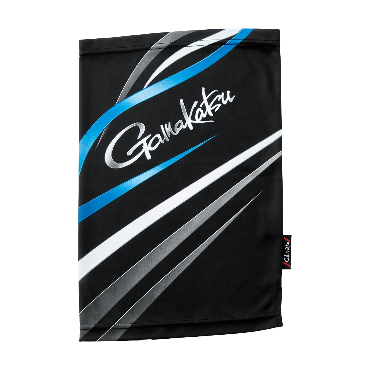 Gamakatsu Принт Защита Шеи GM3746 2-сторонняя Черный/Синий M-L