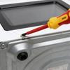 Strong Carbon Steel Insulated Screwdriver Created For Prolonged Service In Electrical And Home Improvement Projects