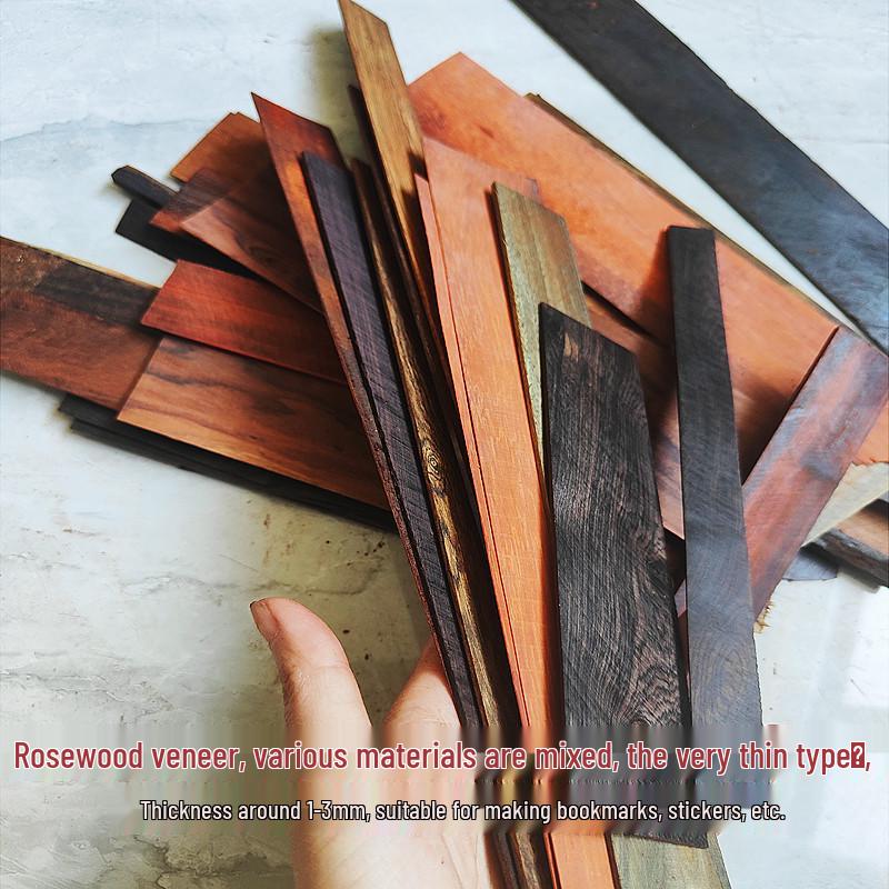 Ausverkauf Buddha-Perlen: Schnitzabfälle aus Palisander und Lila Sandelholz für die Handheld-Praxis