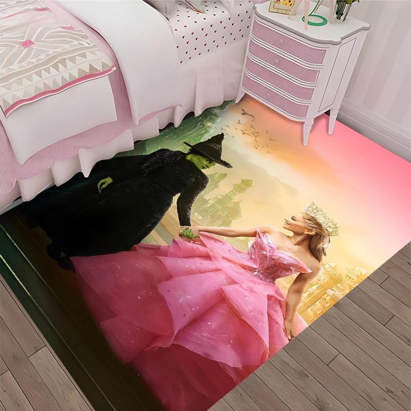 Wicked Printed Carpet, Rug for Office Chair Living Room Bedroom Kitchen Room Decor Gifts.