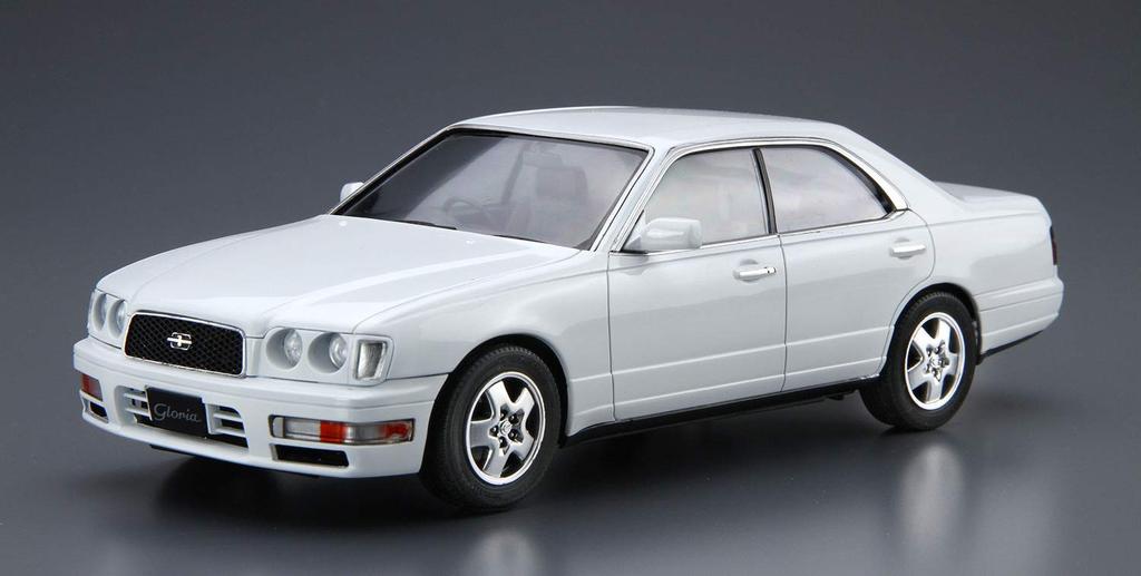 Aoshima Bunka Kyozai Maßstab The Model Car Serie 95 Nissan Y33 Gran Turismo Ultima 1995 Plastikmodell (AOSHIMA) 1/24 Nr.. Cedric/Gloria