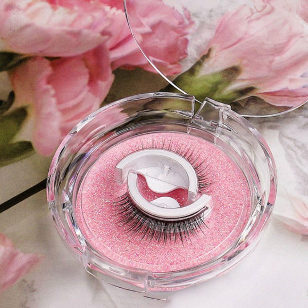 Makeup Self-adhesive False Eyelashes with Spare Tape False Eyelash Clusters Women